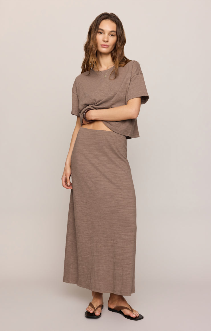 Delavine Textured Midi Skirt – Z SUPPLY