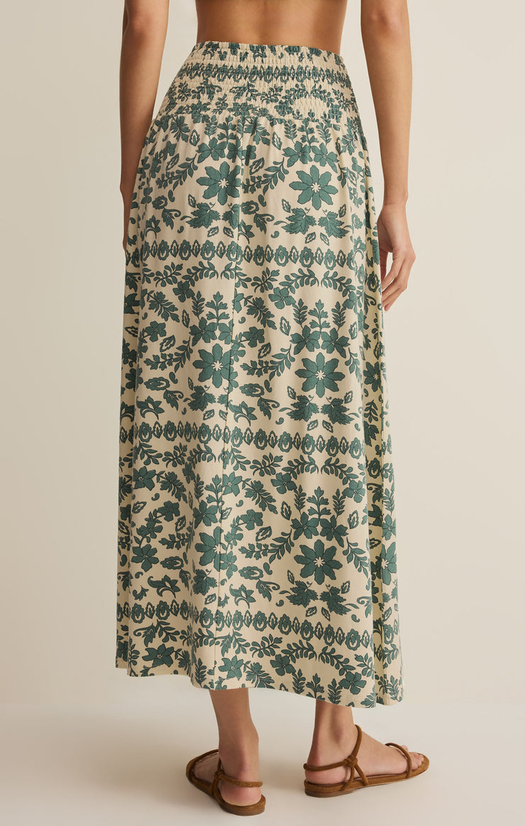 Skirts Leya Tera Paisley Maxi Skirt Everglade