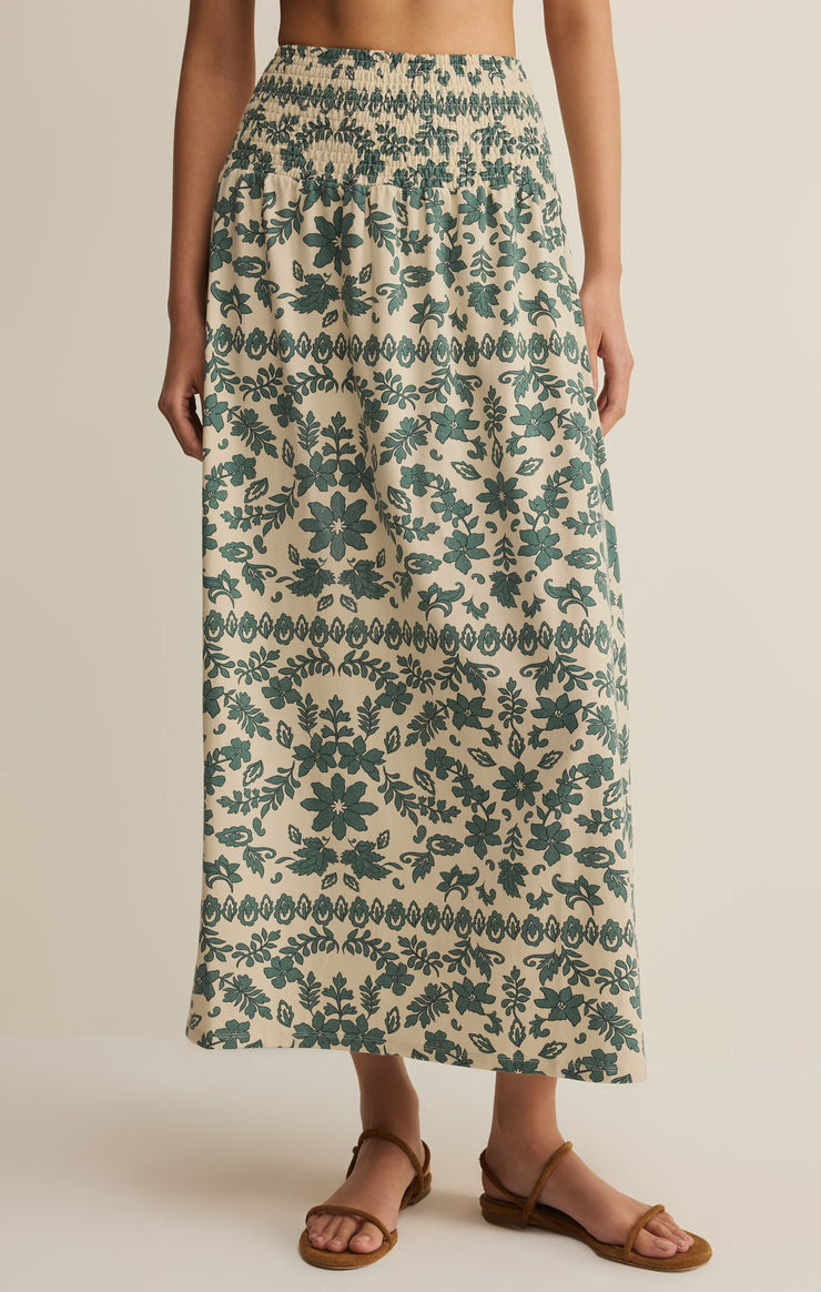 Skirts Leya Tera Paisley Maxi Skirt Everglade