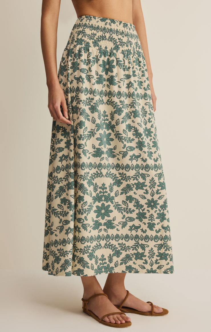 Skirts Leya Tera Paisley Maxi Skirt Everglade