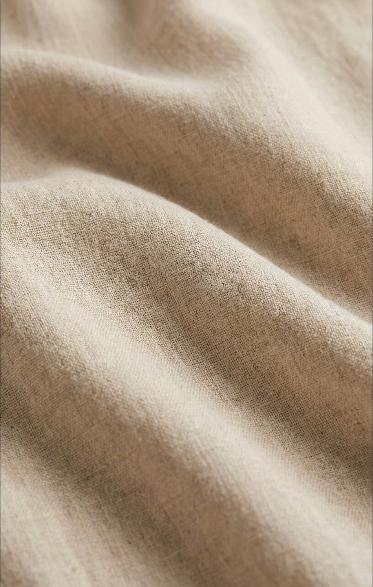 Skirts Ellery Linen Wrap Mini Skirt Flax