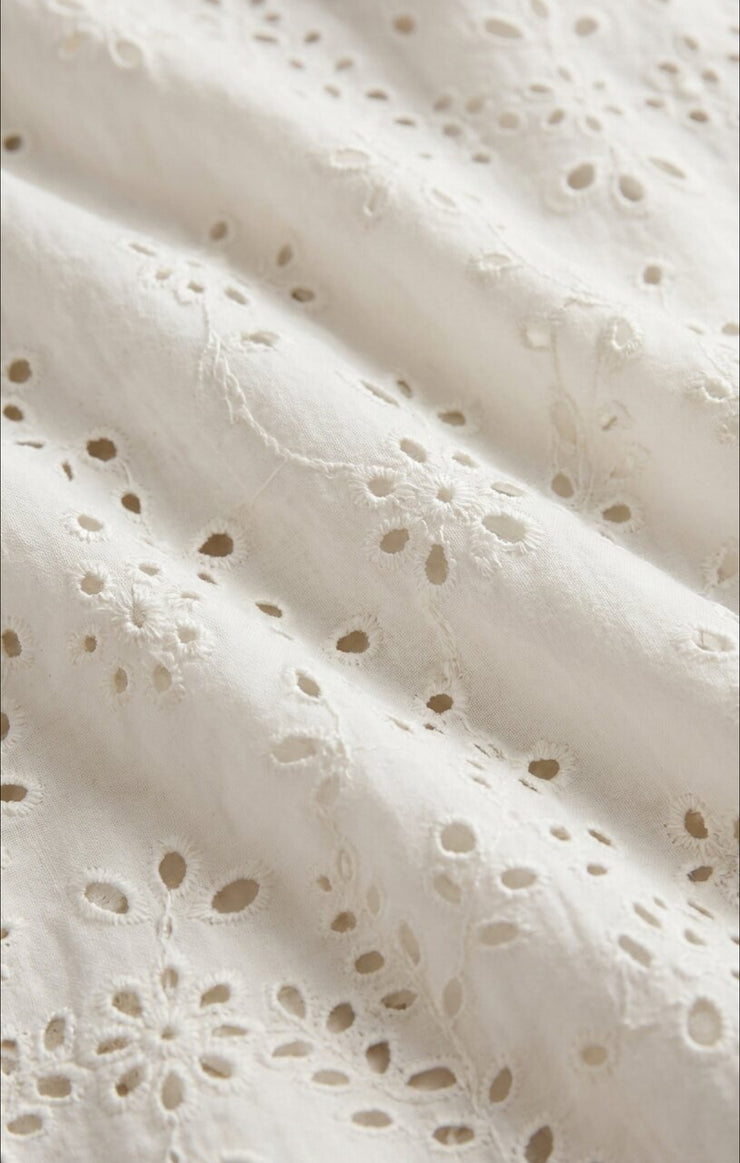 Skirts Emrie Eyelet Maxi Skirt White