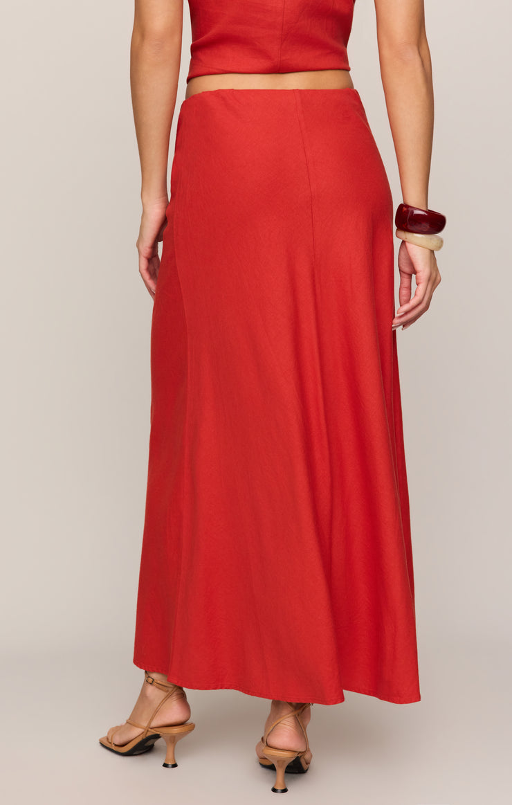 Skirts Meryl Midi Skirt Chili Pepper