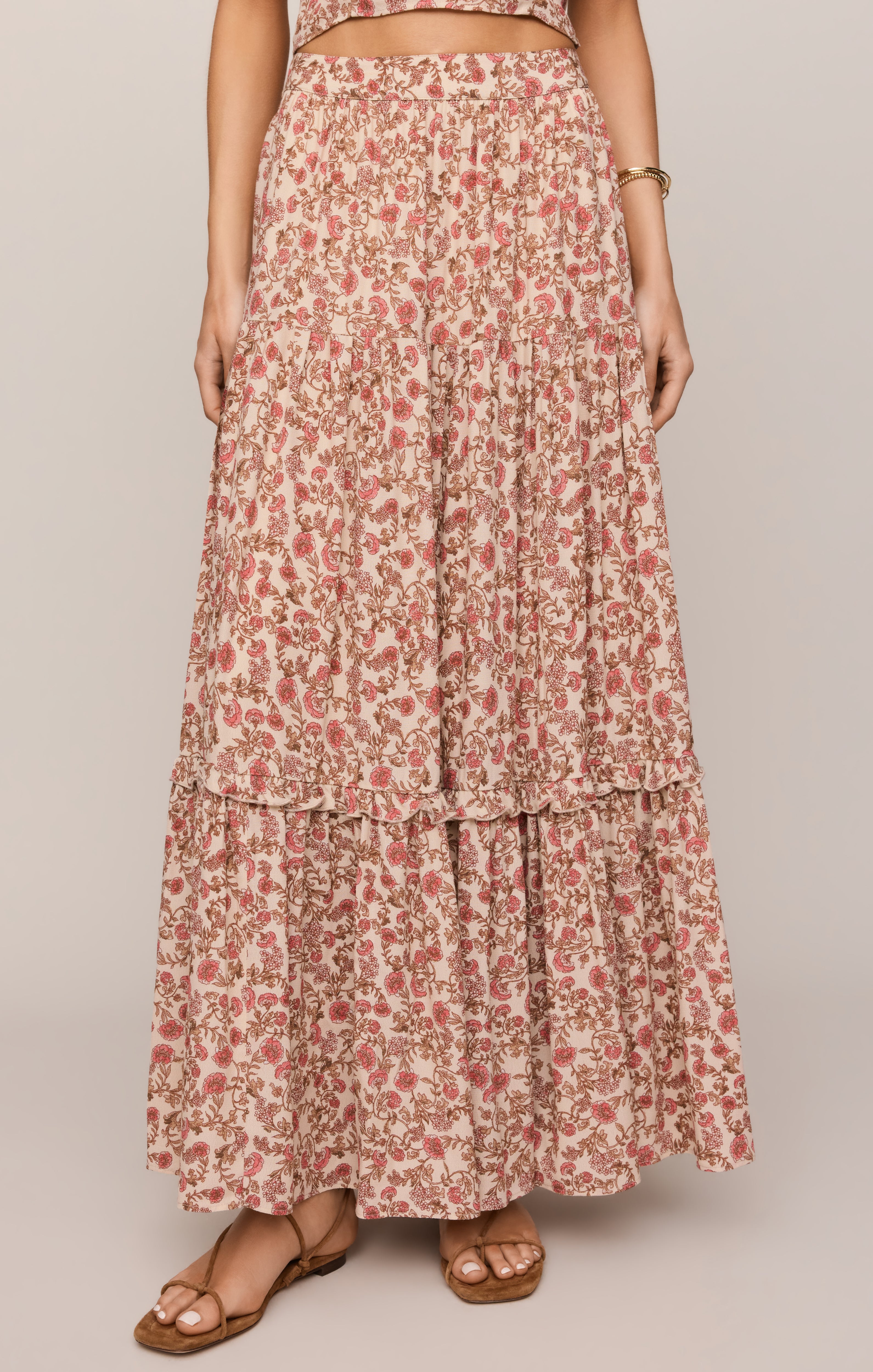 Mora Floral Maxi Skirt – Z SUPPLY