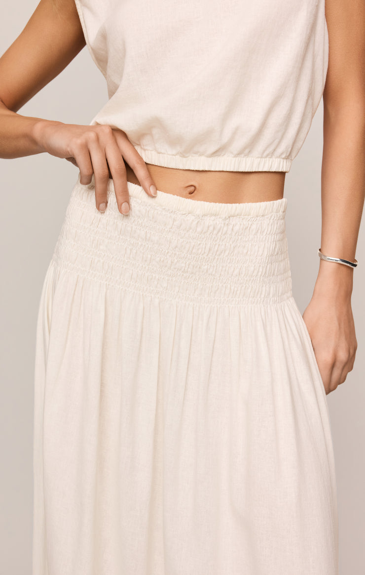 Brooke Smocked Maxi Skirt