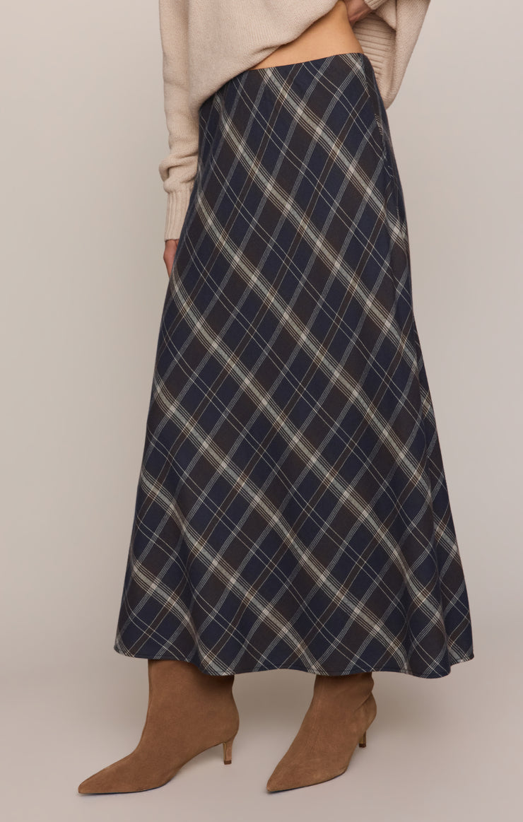 Skirts Crestview Plaid Maxi Skirt Eclipse