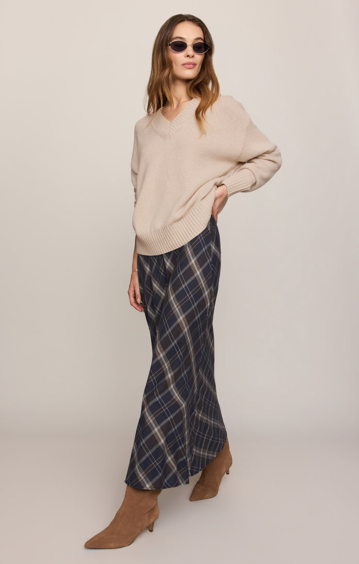 Skirts Crestview Plaid Maxi Skirt Eclipse