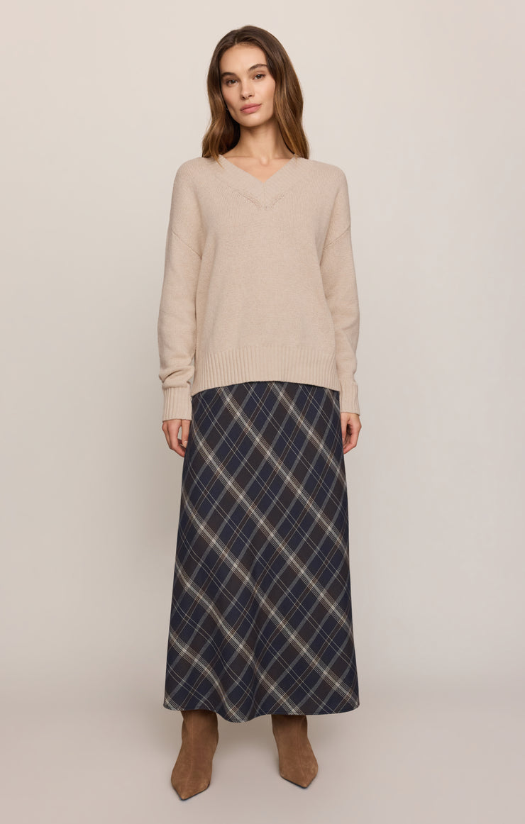 Crestview Plaid Maxi Skirt