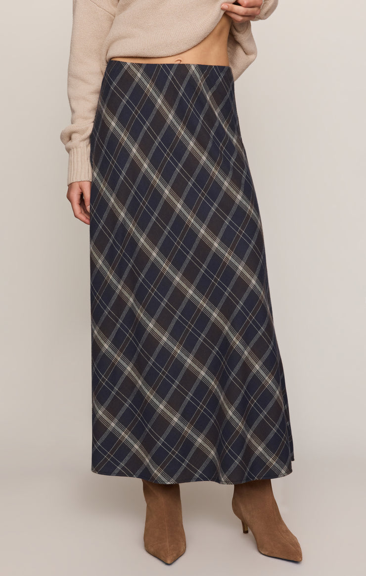 Skirts Crestview Plaid Maxi Skirt Eclipse