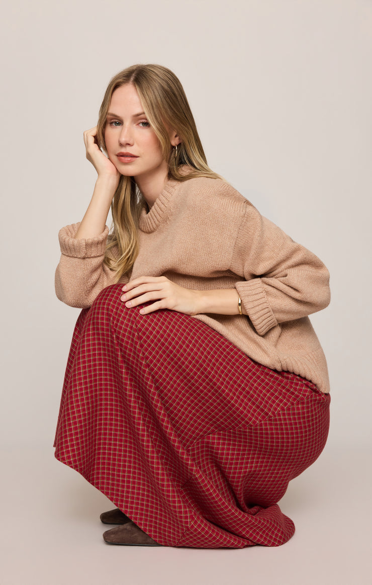 Crestview Plaid Maxi Skirt