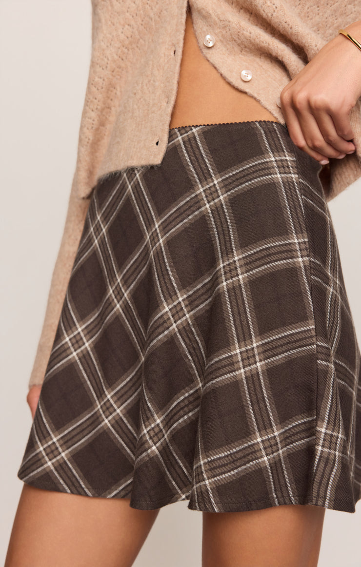 Bellissimo Plaid Mini Skirt