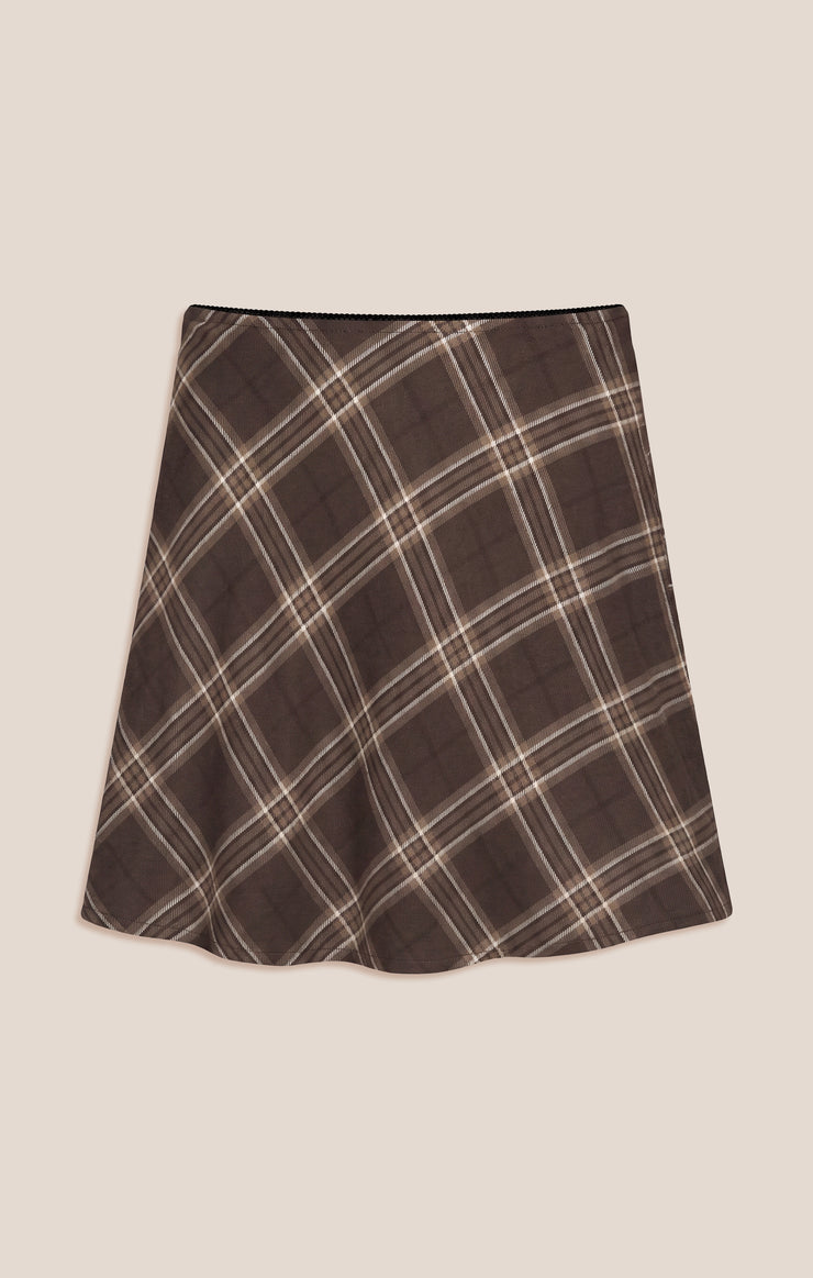 Bellissimo Plaid Mini Skirt