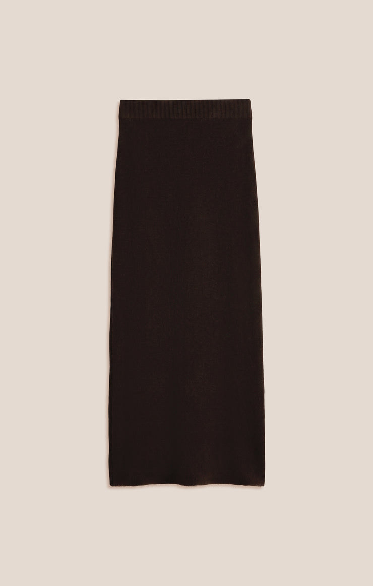 Cozy Moment Sweater Midi Skirt