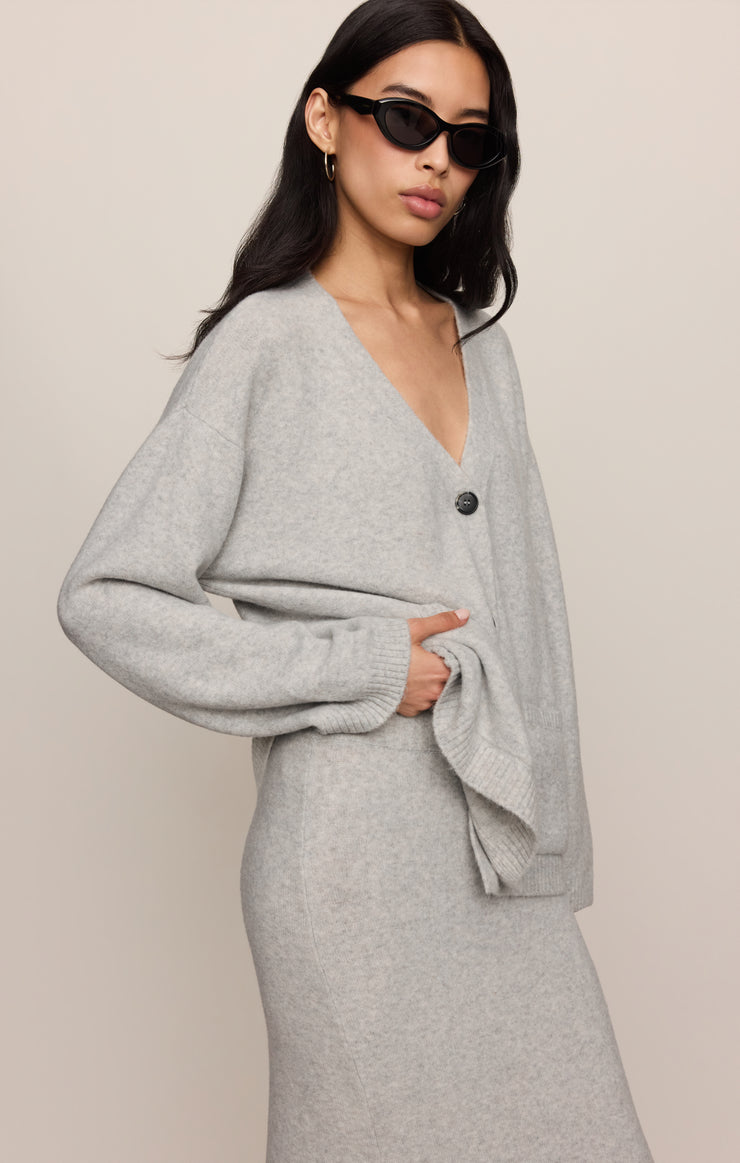 Cozy Moment Sweater Midi Skirt