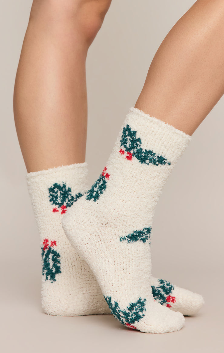 Accessories Merry Fuzzy Sock Set Vanilla Ice
