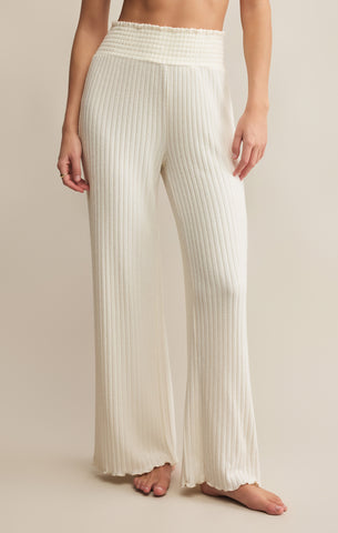 【BAON】Dakoma banding ribbed wide pants Dawn Smocked Rib Pant – Z SUPPLY