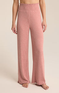 PantsDawn Smocked Rib Pant Rosebud