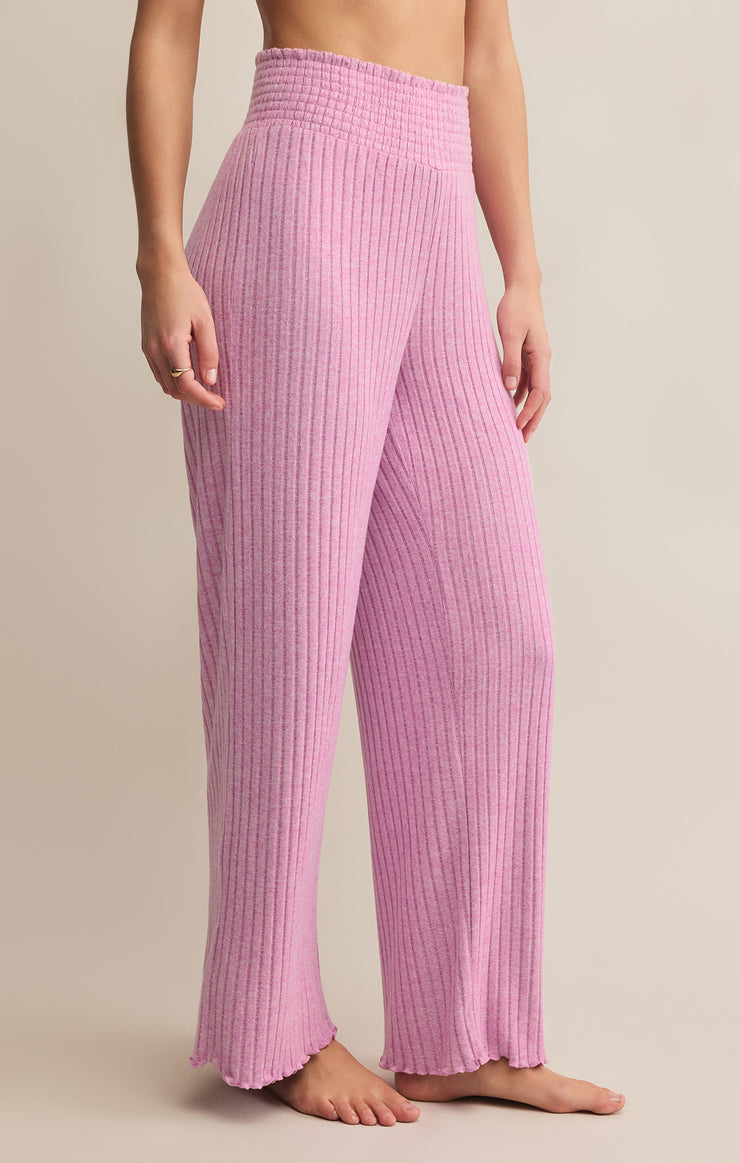 Pants Dawn Smocked Rib Pant Violet Gem