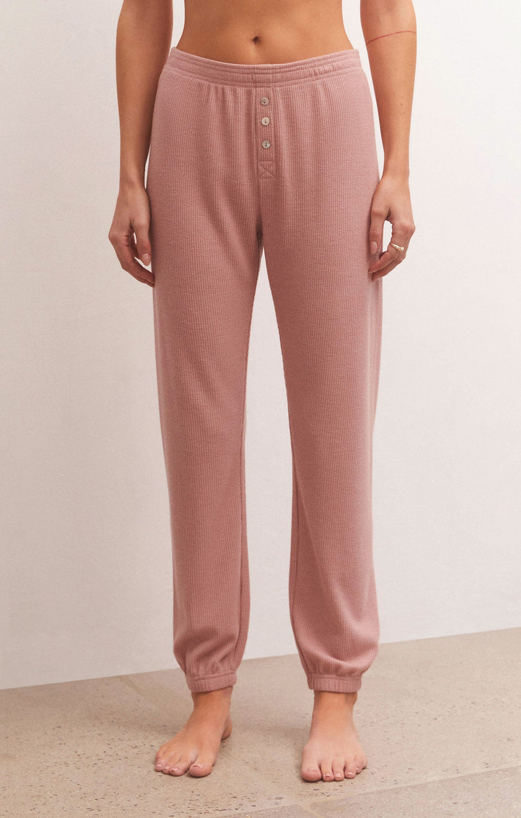 Pants Cozy Days Thermal Jogger Dusty Blush