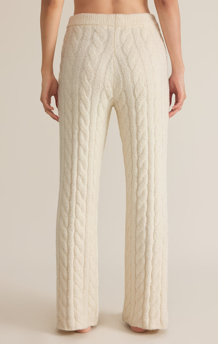 Pants Paige Cable Knit Pant Sea Salt