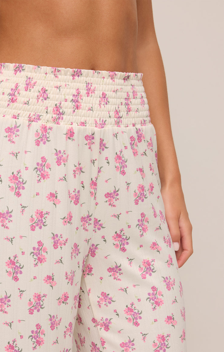 Pants Dawn Ditsy Pointelle Floral Pant Bone