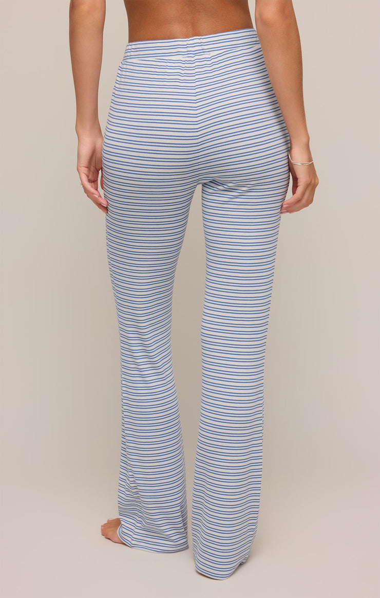 Pants On The Coast Stripe Modal Pant Vanilla Ice