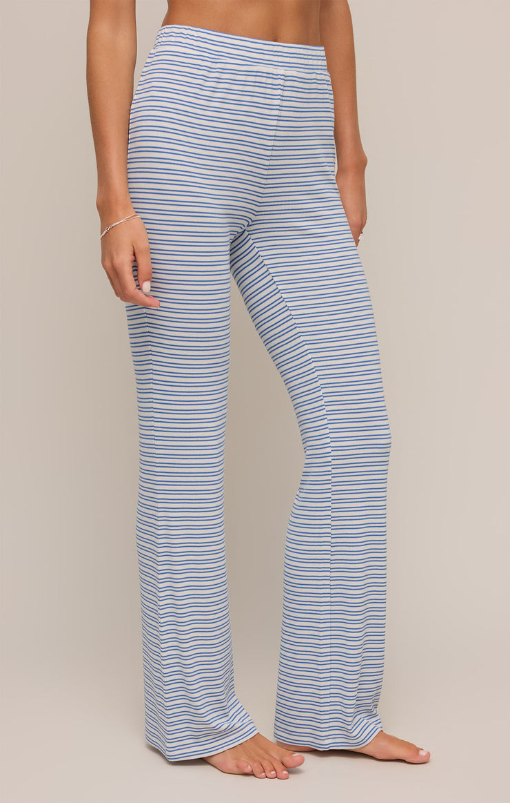 Pants On The Coast Stripe Modal Pant Vanilla Ice