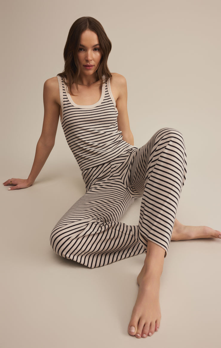 Pants Luxe Stripe Pant Crystal