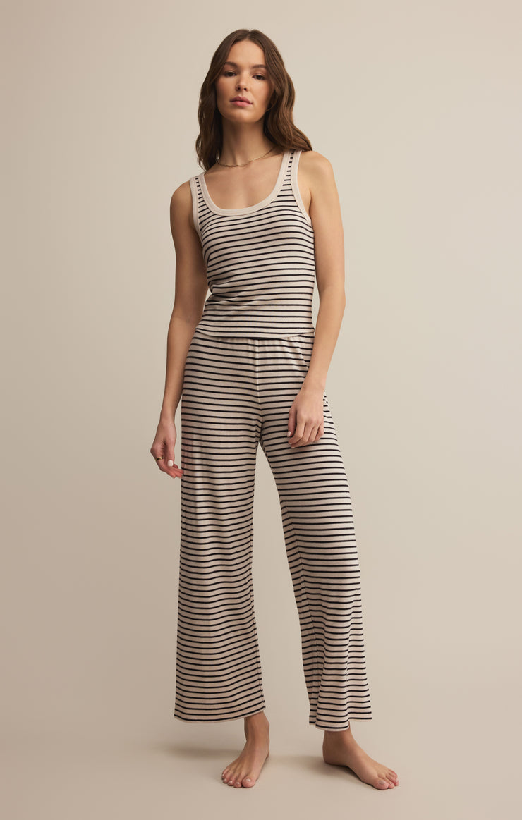 Pants Luxe Stripe Pant Crystal