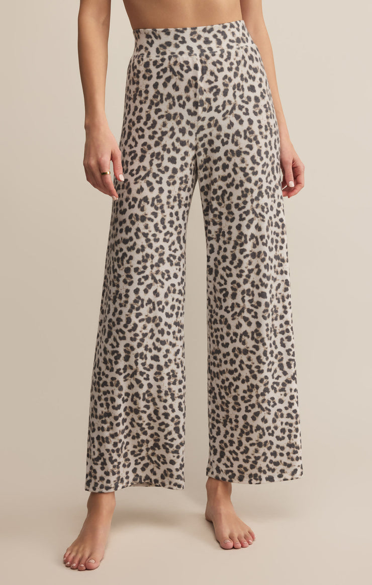 Pants Luxe Leopard Pant Champagne