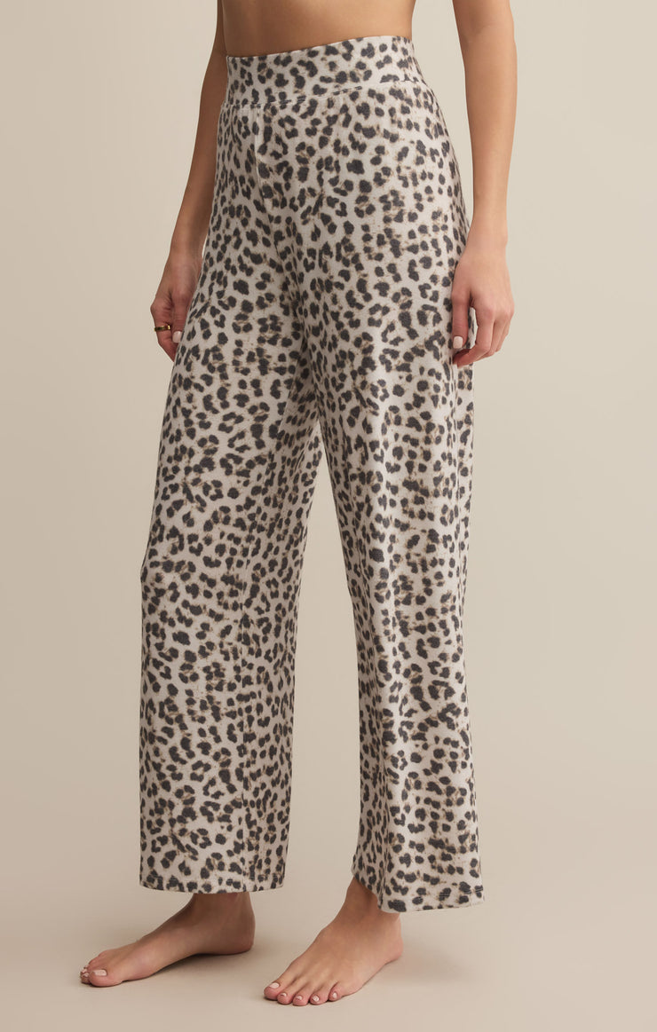 Pants Luxe Leopard Pant Champagne