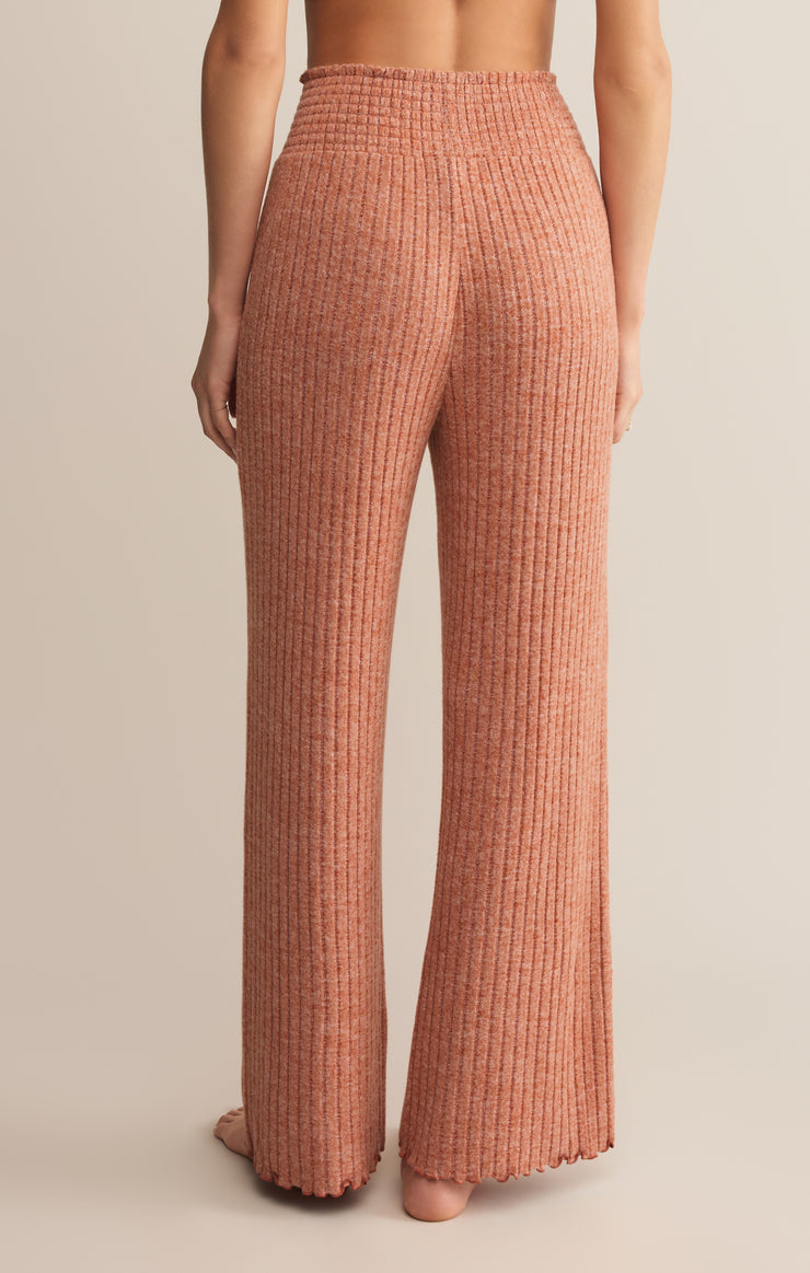 Pants Dawn Smocked Rib Pant Pumpkin Spice