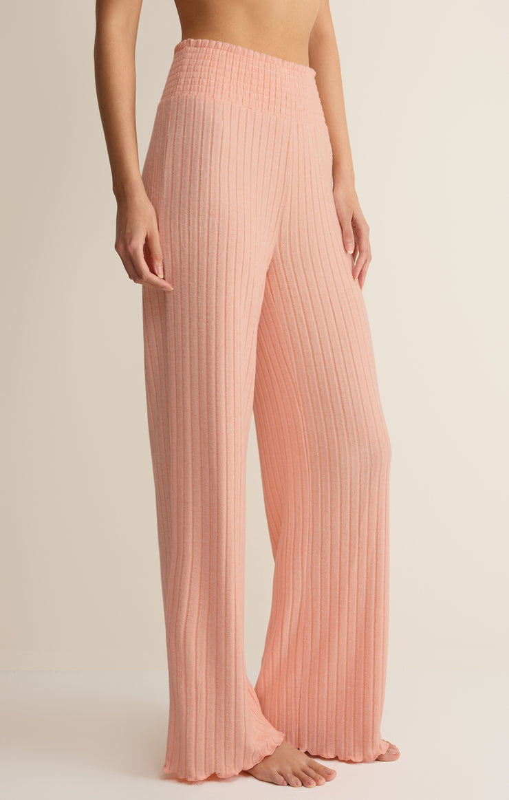Dawn Smocked Silky Rib Pant – Z SUPPLY