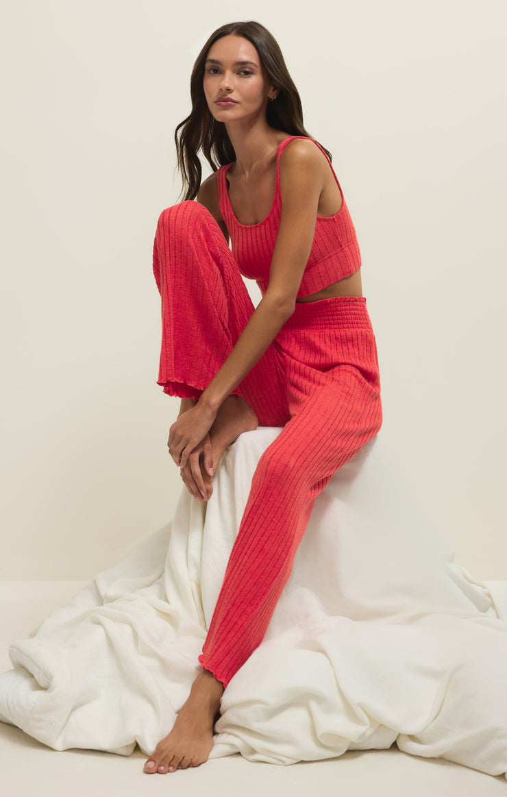 Pants Dawn Smocked Silky Rib Pant Dawn Smocked Silky Rib Pant