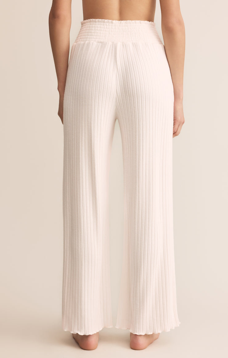 Pants Dawn Smocked Rib Pant Vanilla Ice