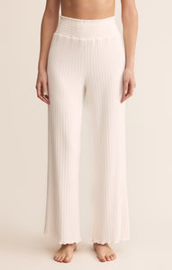 PantsDawn Smocked Rib Pant Vanilla Ice