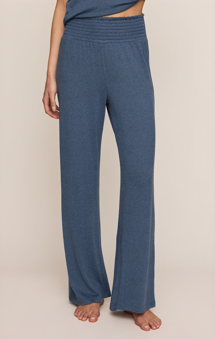 Pants Dawn Smocked Soft Knit Pant True Navy