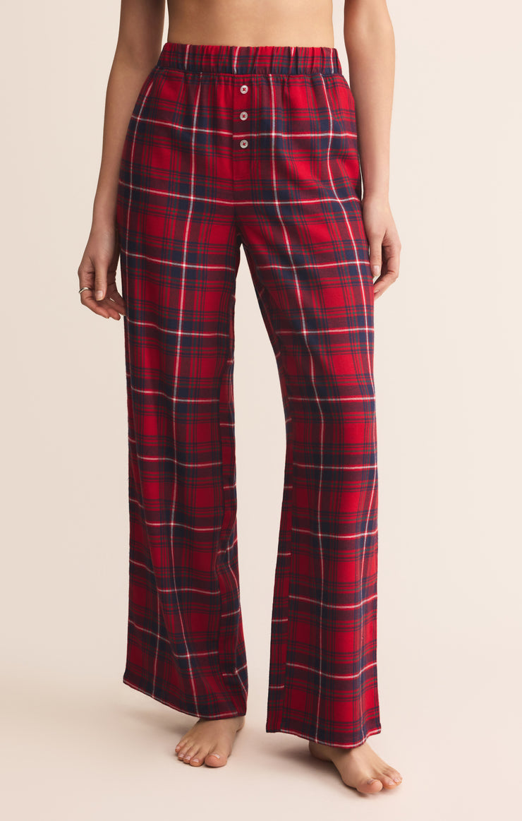 Pants Hangout Plaid Pant Haute Red