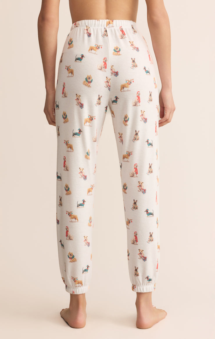 Pants Classic Pup Jogger White