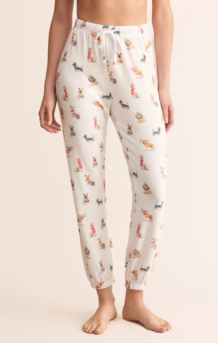 Pants Classic Pup Jogger White