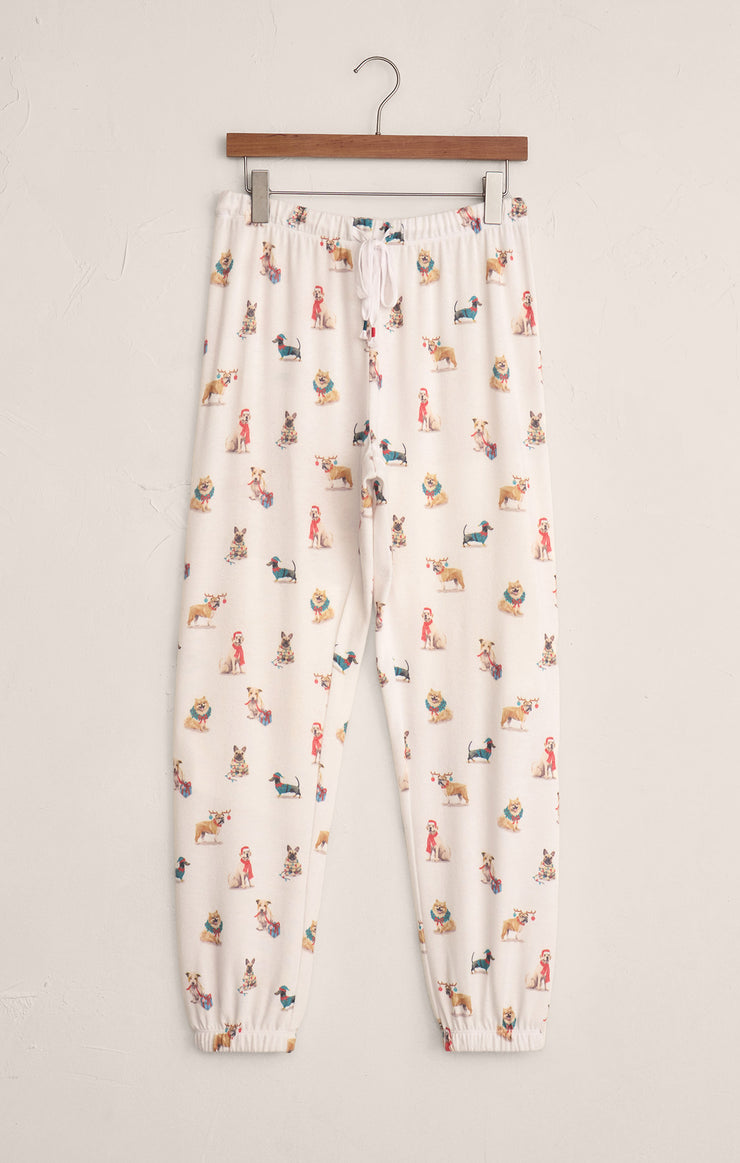 Pants Classic Pup Jogger White
