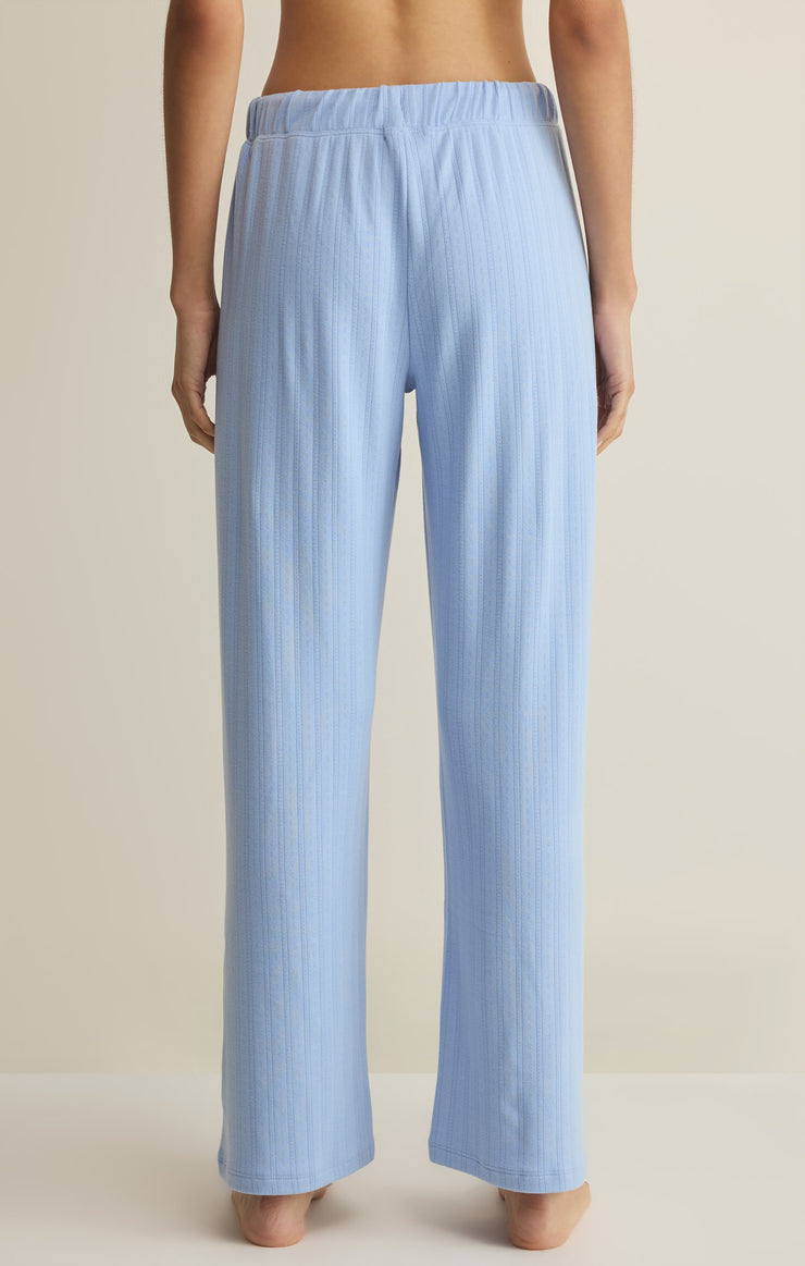 Pants Downhome Pointelle Pant Ice Blue