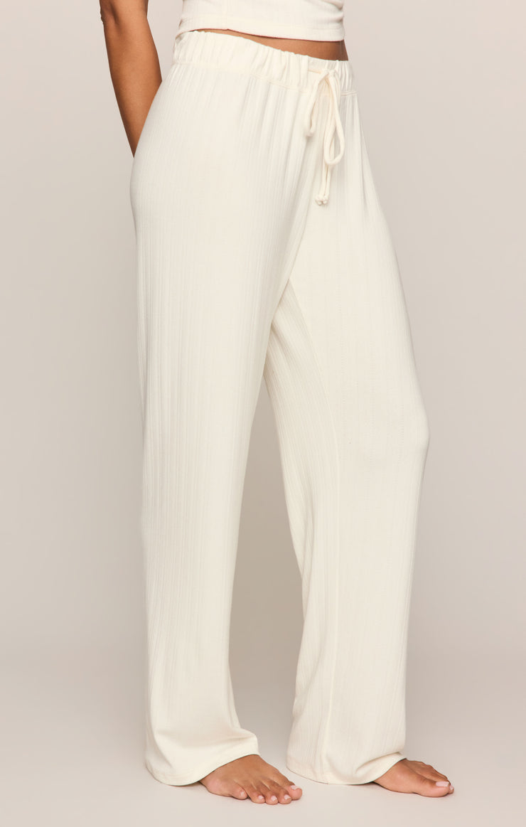 Pants Downhome Pointelle Pant Vanilla Ice