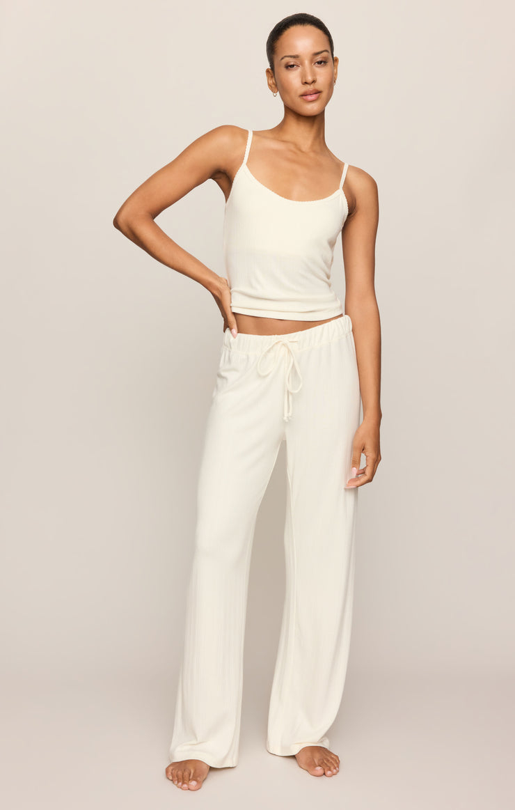 Pants Downhome Pointelle Pant Vanilla Ice