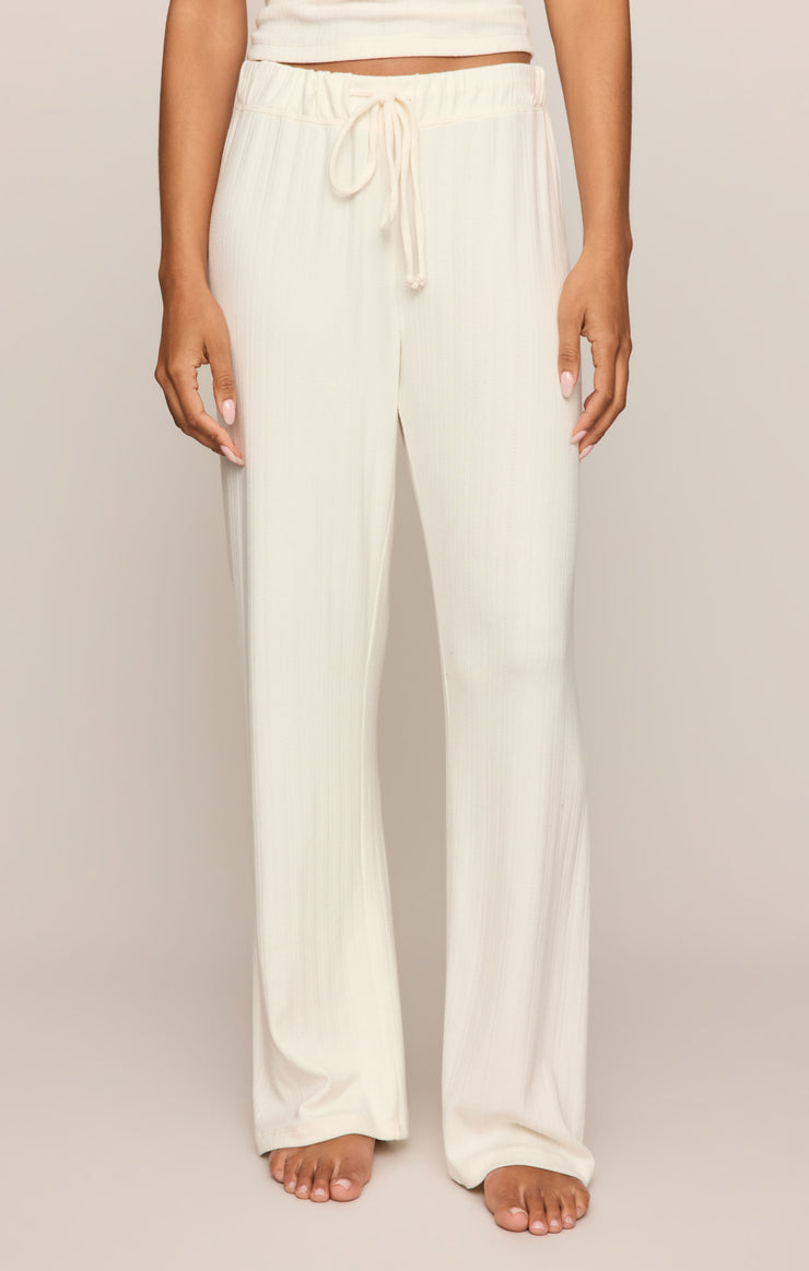 Pants Downhome Pointelle Pant Vanilla Ice