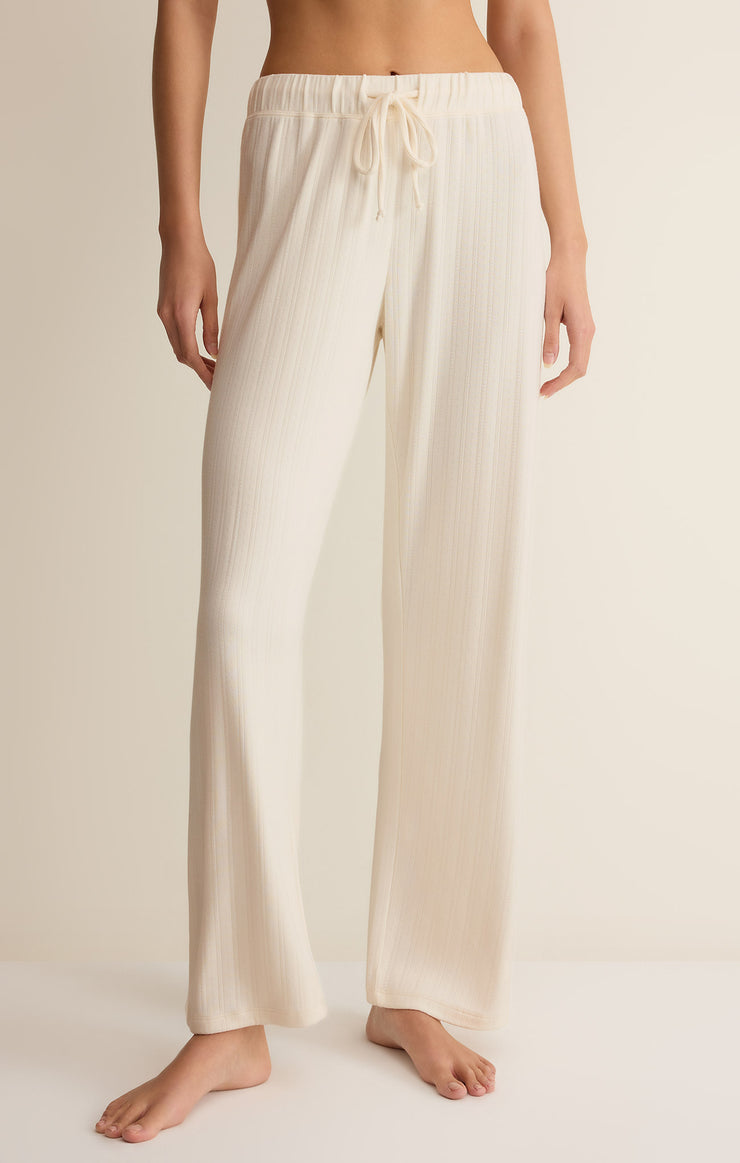 Pants Downhome Pointelle Pant Vanilla Ice