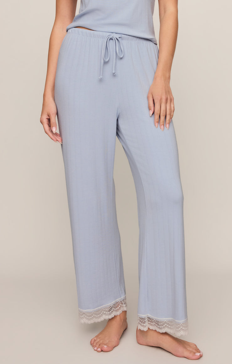 Pants Trina Rib Pant Skyline