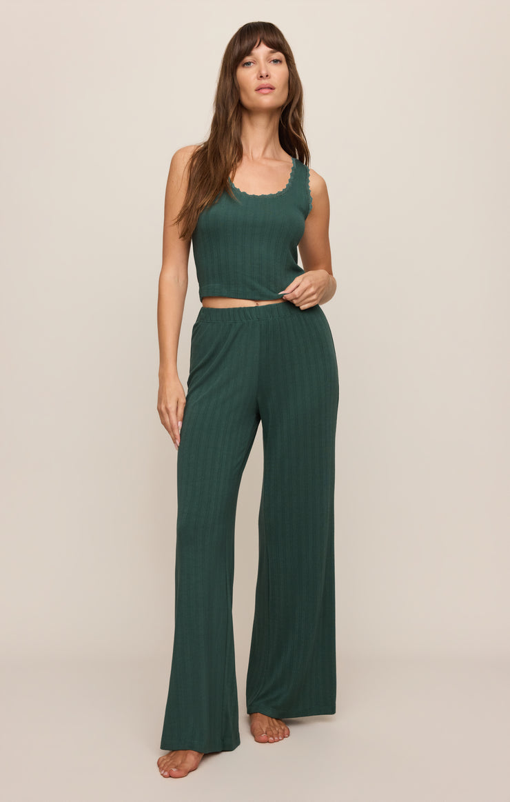 Pants Countryside Pointelle Pant Emerald Cove