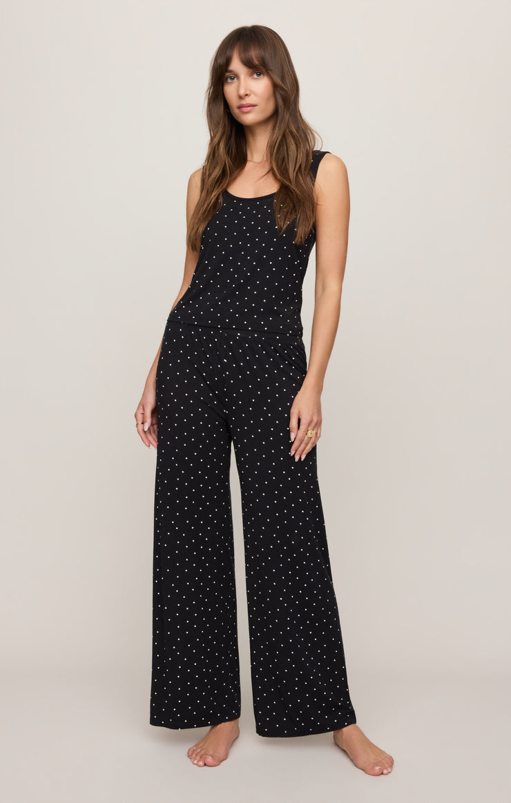 Pants Luxe Dot Pant Black