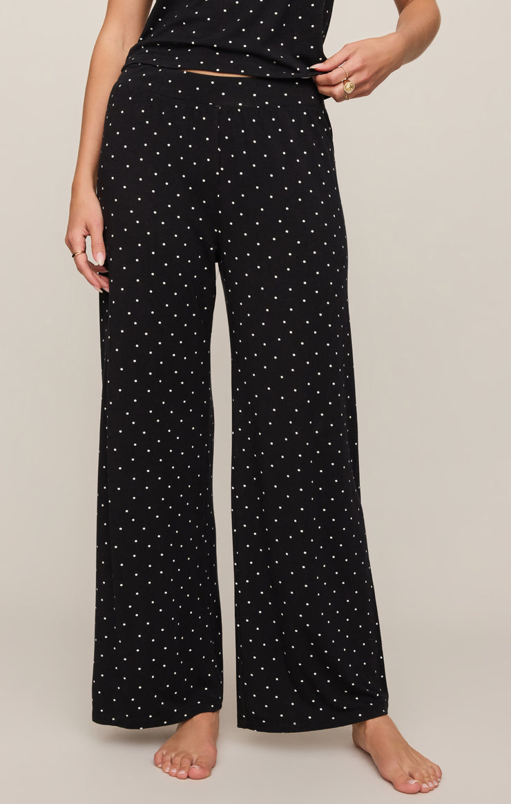 Pants Luxe Dot Pant Black